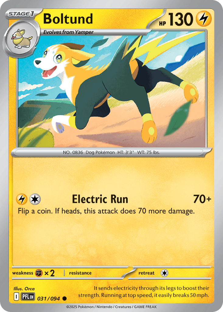 Boltund — Lightning type