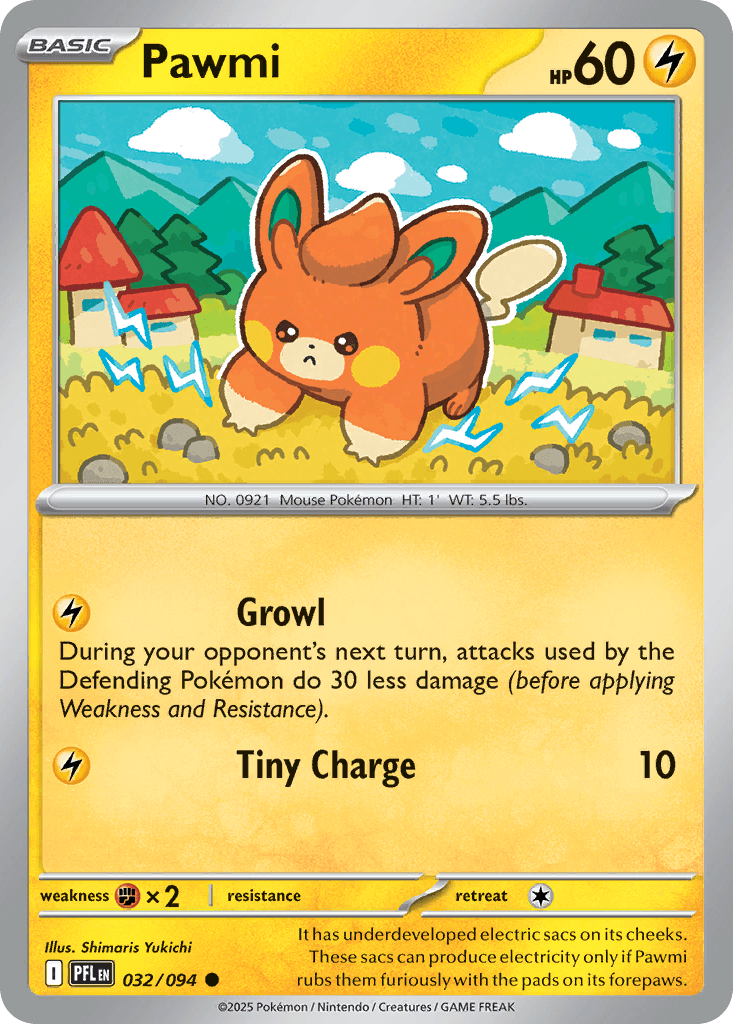 Pawmi — Lightning type