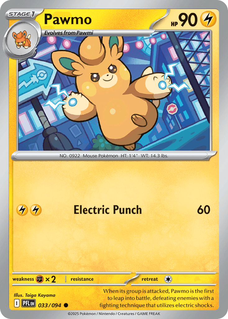 Pawmo — Lightning type