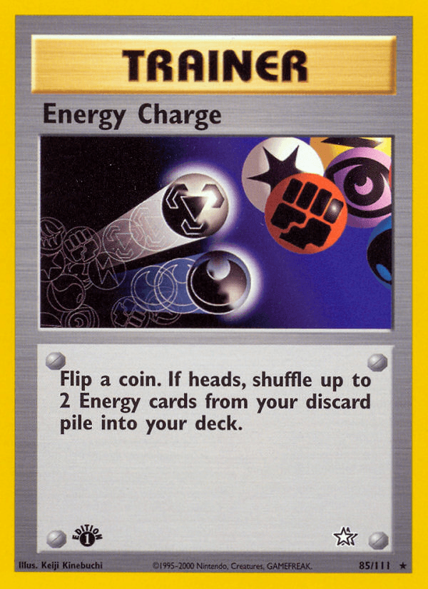 Energy Charge Pokémon card