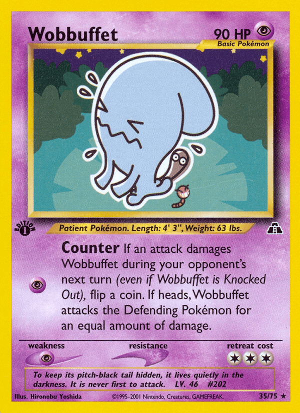 Wobbuffet Pokémon card