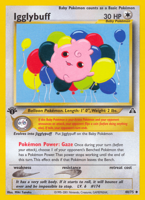 Igglybuff Pokémon card