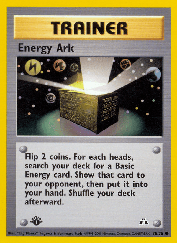 Energy Ark Pokémon card