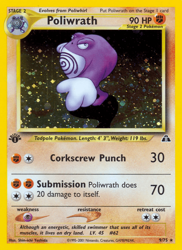 Poliwrath Pokémon card