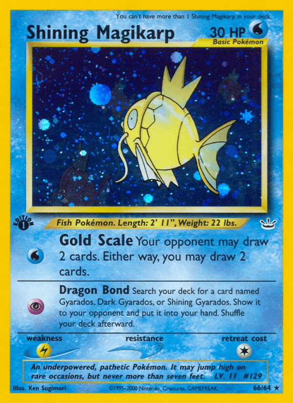 Shining Magikarp — Rare Shining
