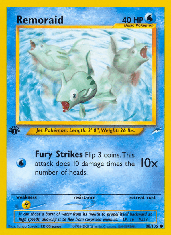 Remoraid Pokémon card