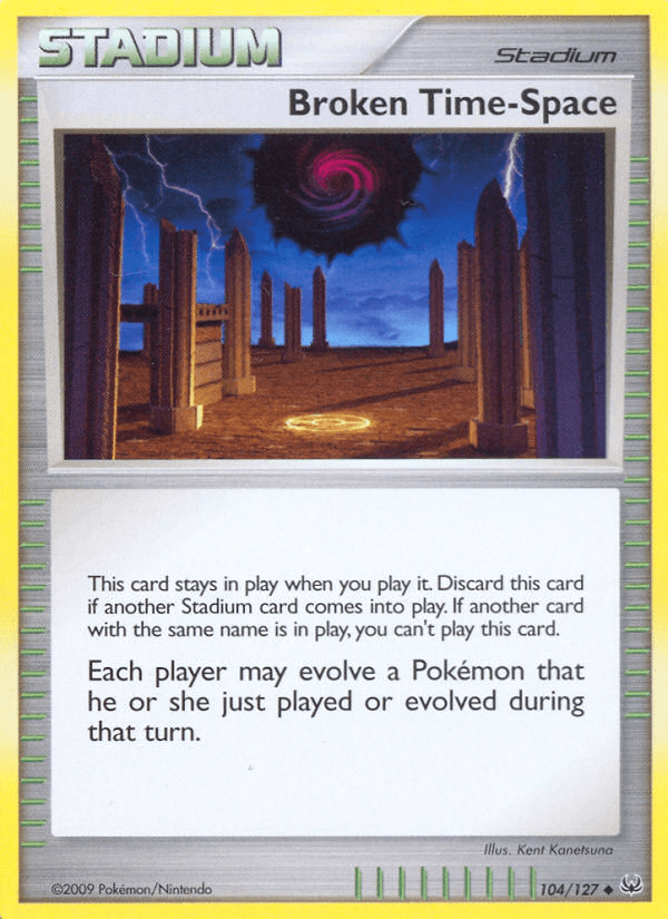 Broken Time-Space Pokémon card