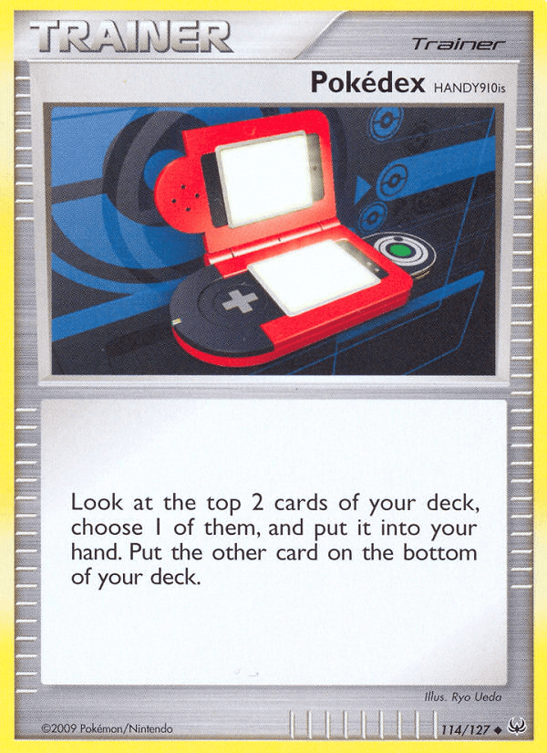 Pokédex HANDY910is Pokémon card