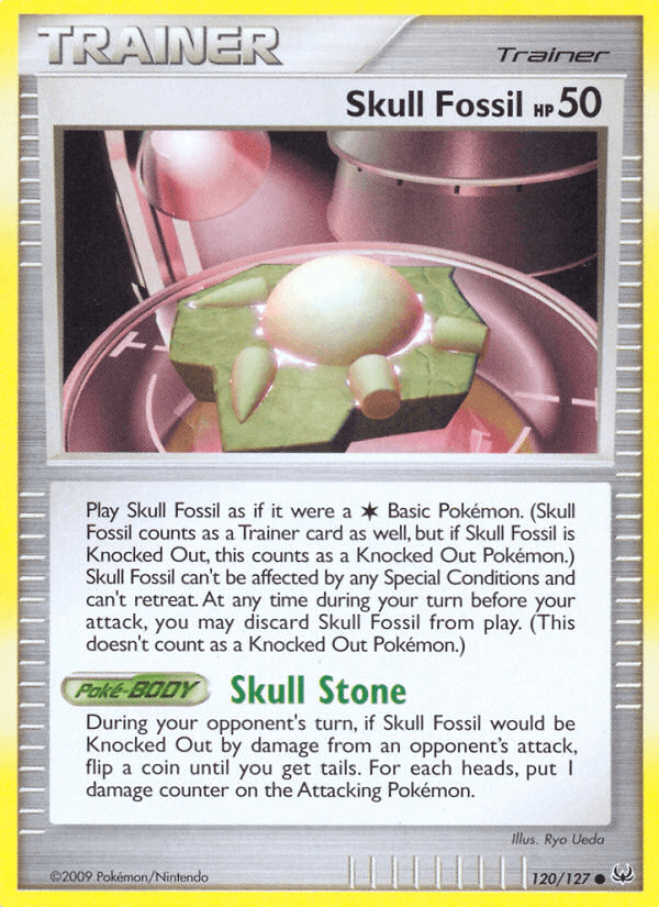 Skull Fossil Pokémon card