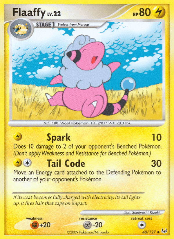 Flaaffy Pokémon card