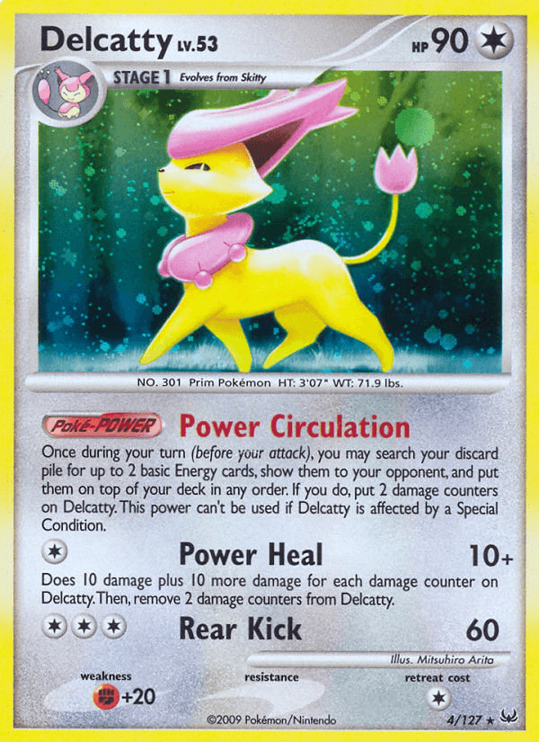Delcatty Pokémon card