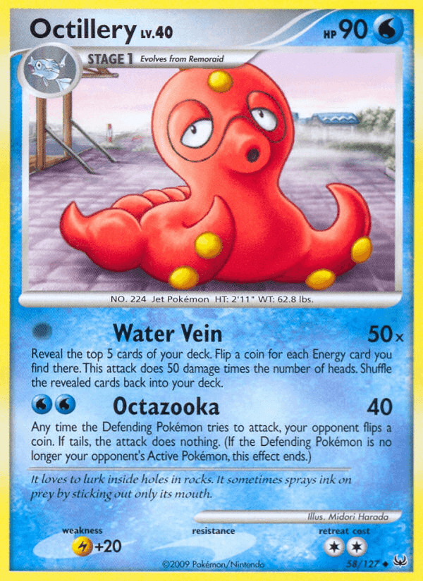 Octillery Pokémon card