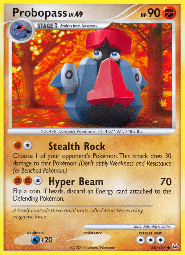 Probopass Pokémon card