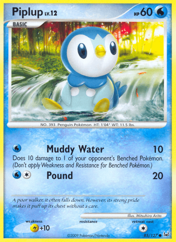 Piplup Pokémon card