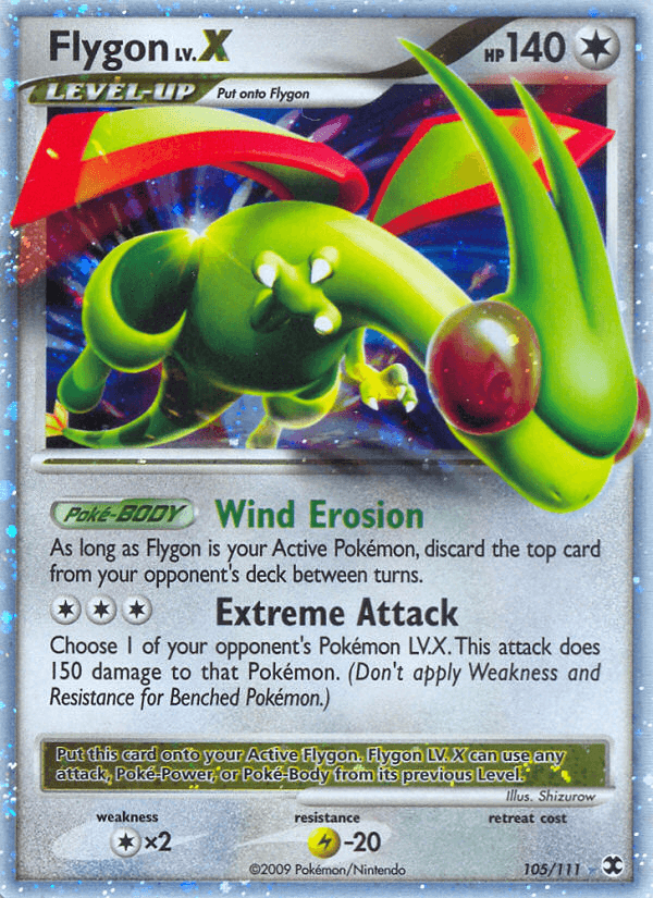 Flygon LV.X — Rare Holo LV.X