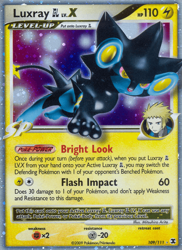 Luxray GL LV.X — Rare Holo LV.X