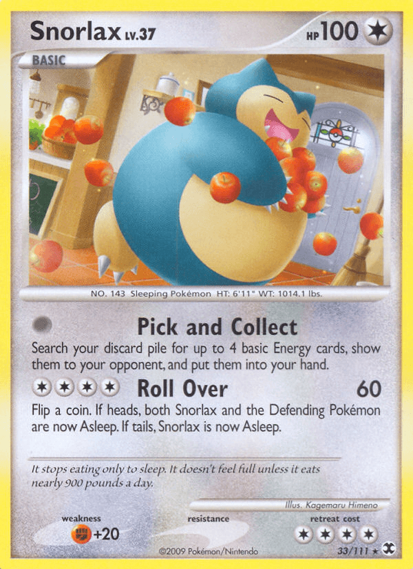 Snorlax from Rising Rivals