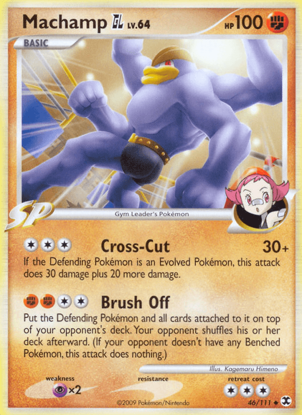 Machamp GL Pokémon card