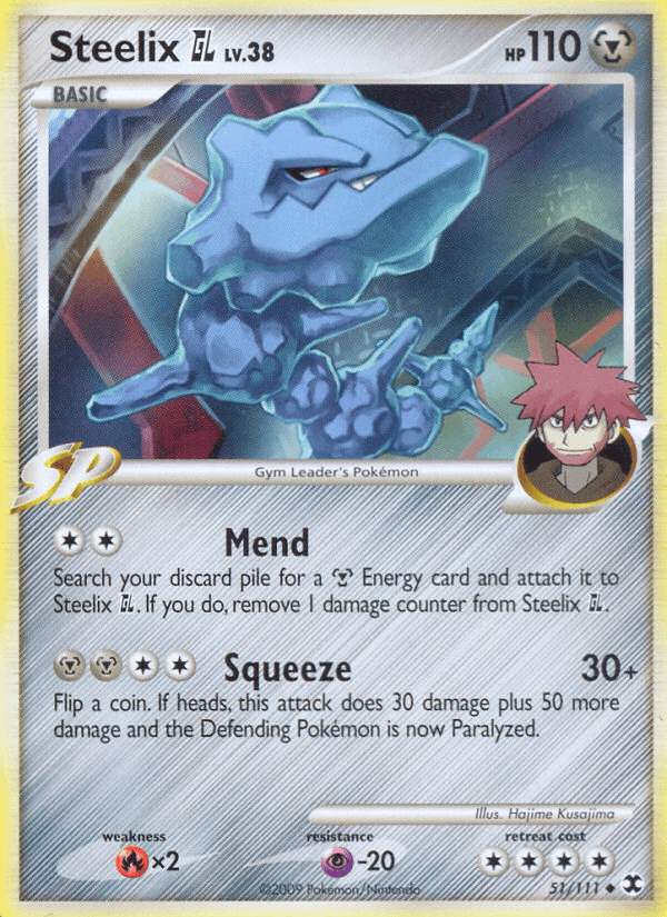 Steelix GL Pokémon card