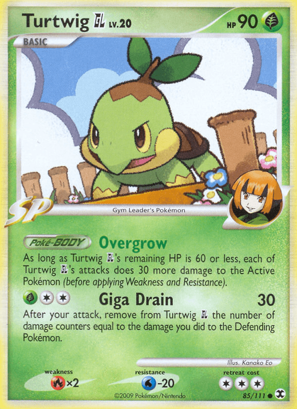 Turtwig GL Pokémon card