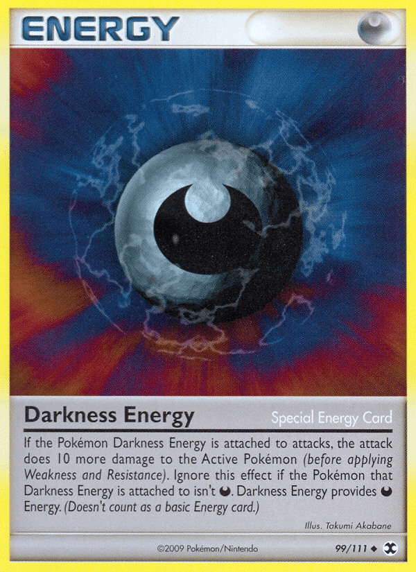 Darkness Energy Pokémon card