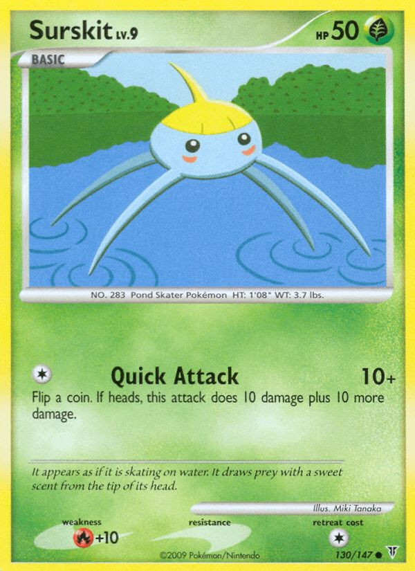 Surskit Pokémon card