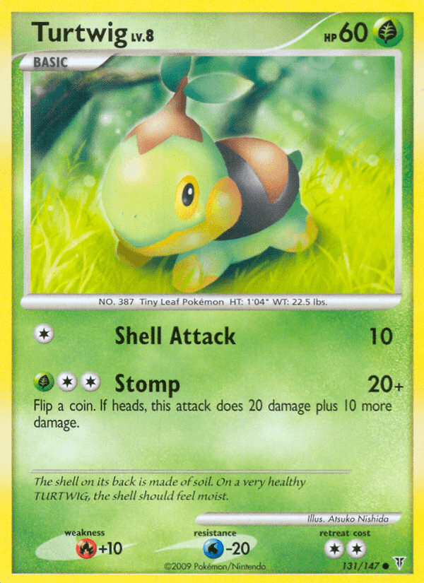 Turtwig Pokémon card