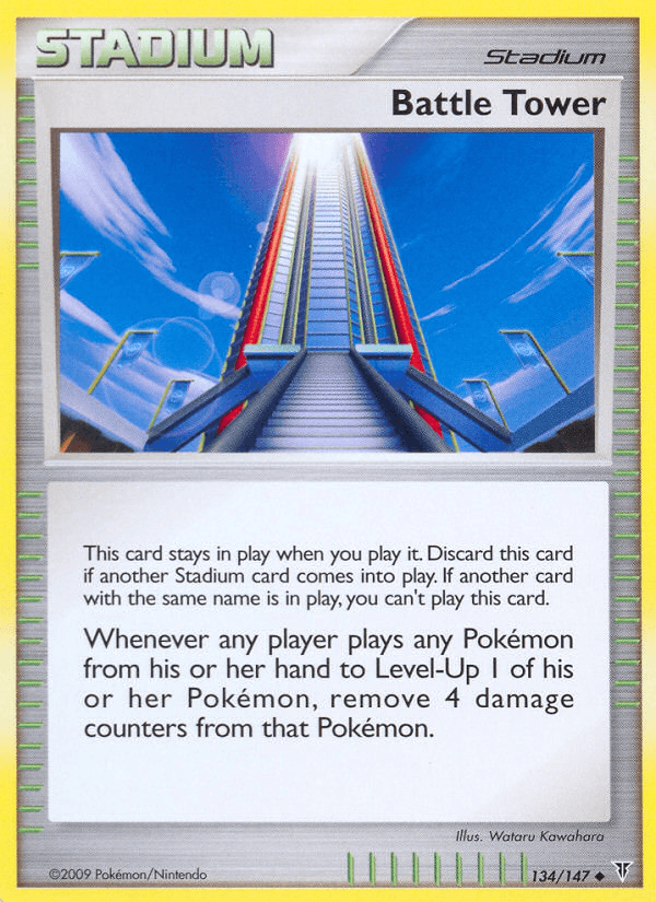 Battle Tower Pokémon card