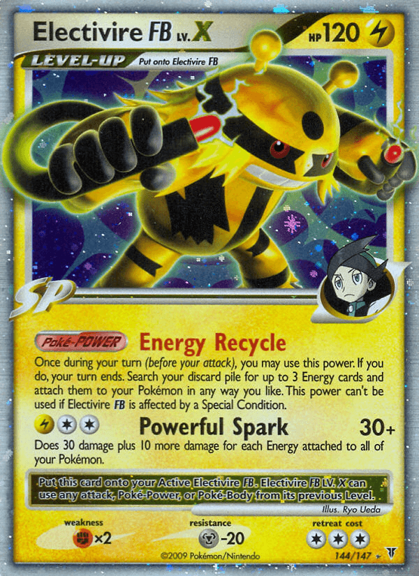Electivire FB LV.X Pokémon card