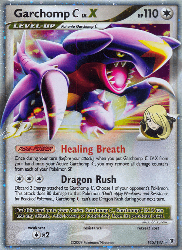 Garchomp C LV.X — Rare Holo LV.X