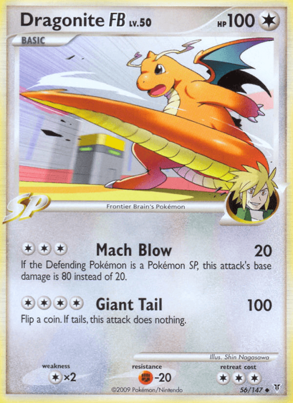 Dragonite FB Pokémon card
