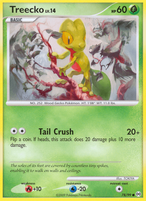 Treecko Pokémon card