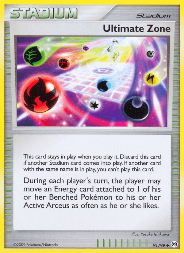 Ultimate Zone Pokémon card