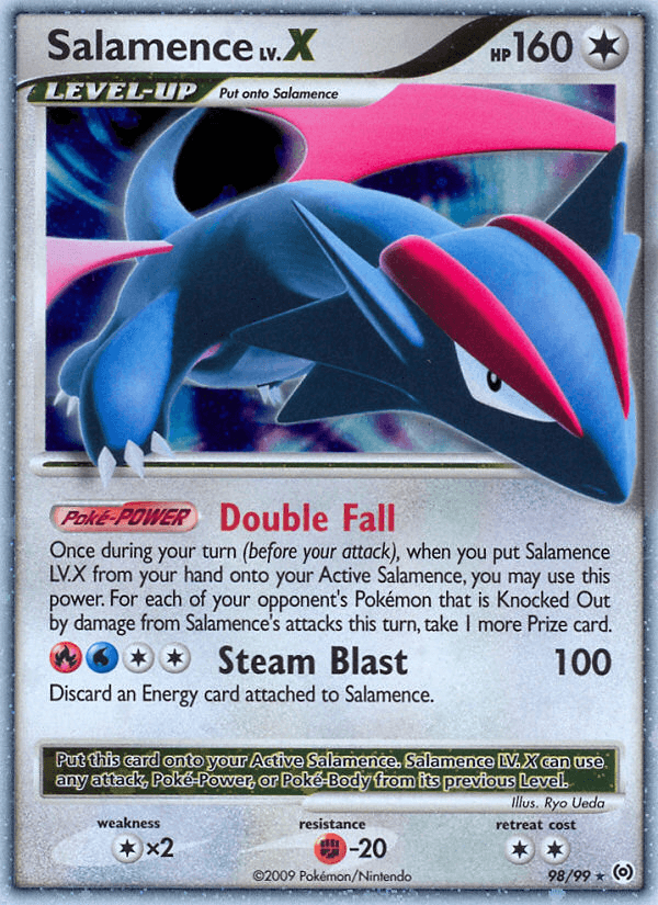 Salamence LV.X from Arceus