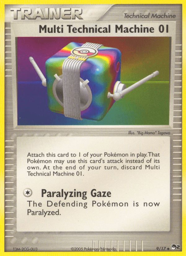 Multi Technical Machine 01 Pokémon card