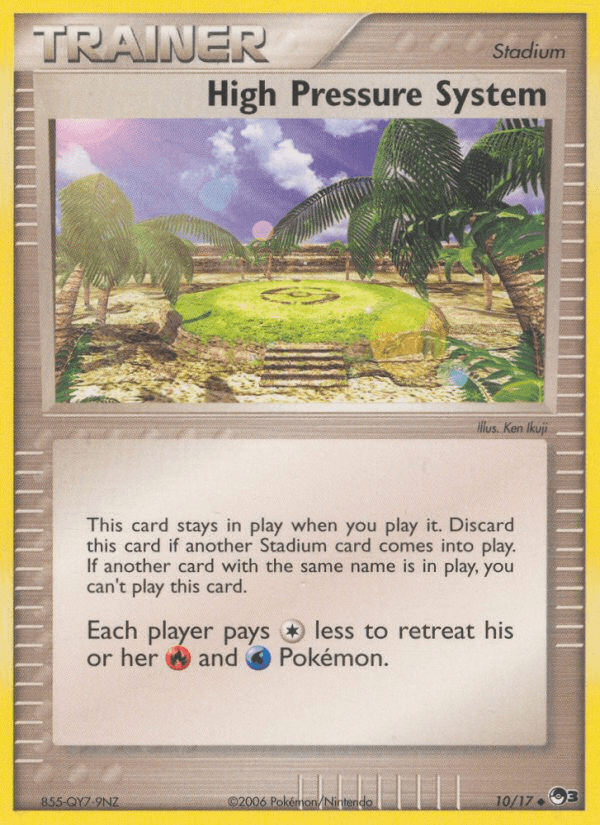 High Pressure System Pokémon card