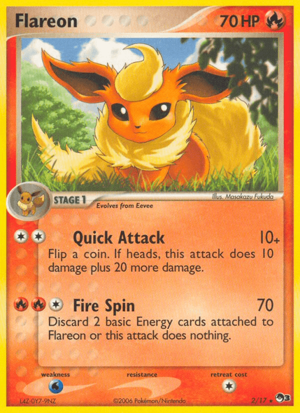 Flareon from POP Series 3