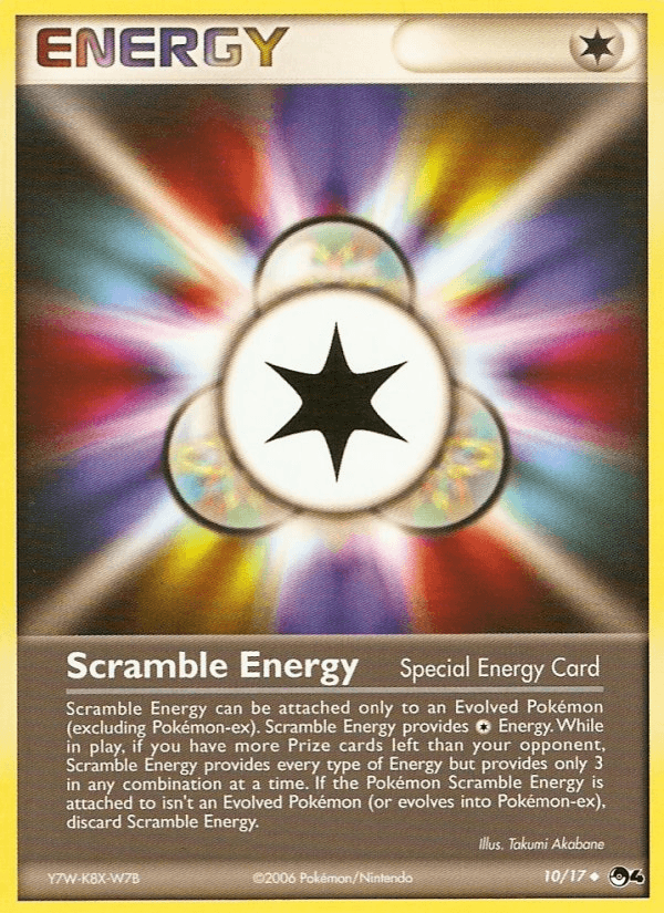 Scramble Energy Pokémon card