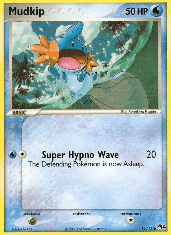 Mudkip Pokémon card