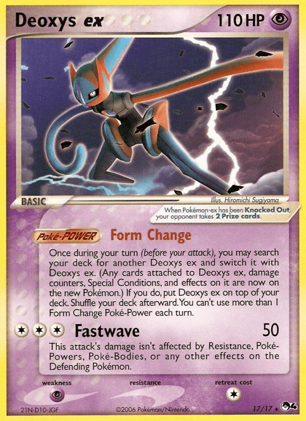 Deoxys ex — Gen 3