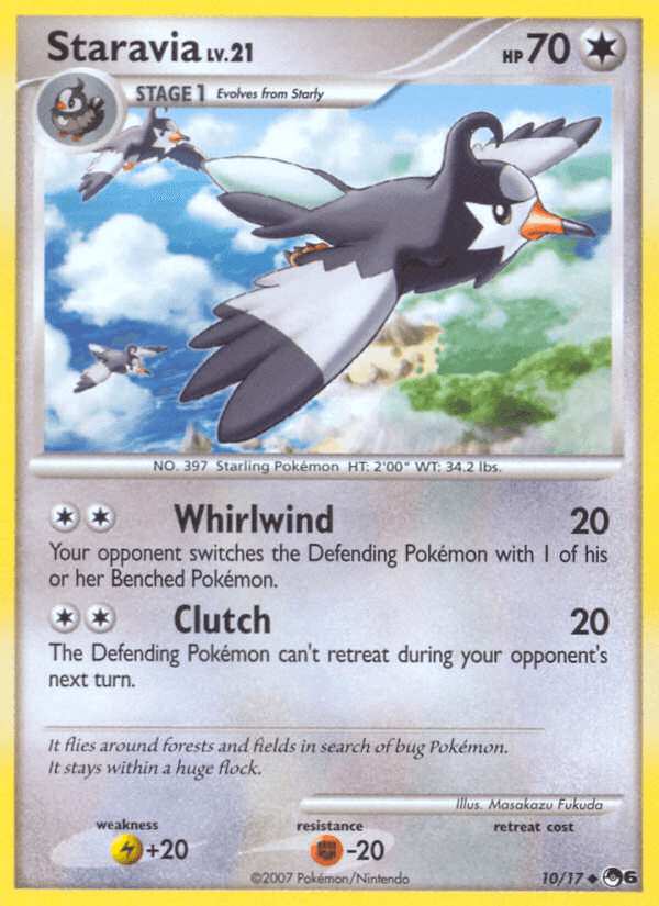 Staravia Pokémon card