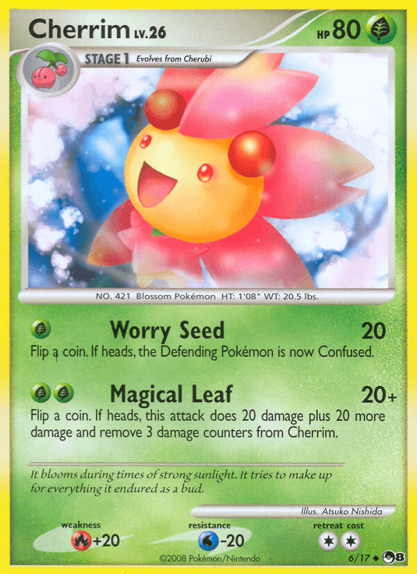 Cherrim Pokémon card