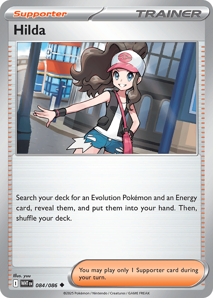 Hilda Pokémon card