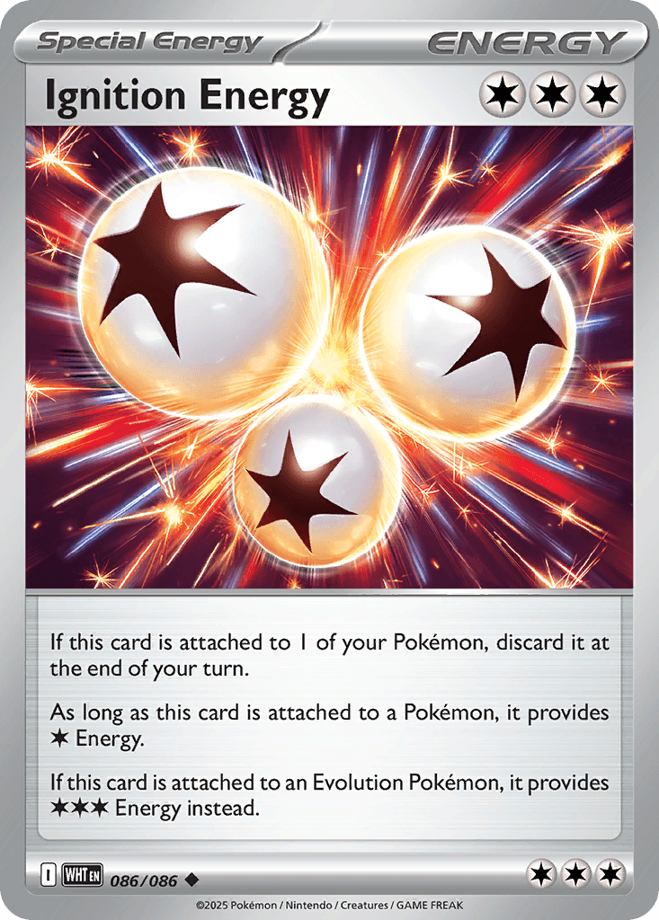 Ignition Energy Pokémon card