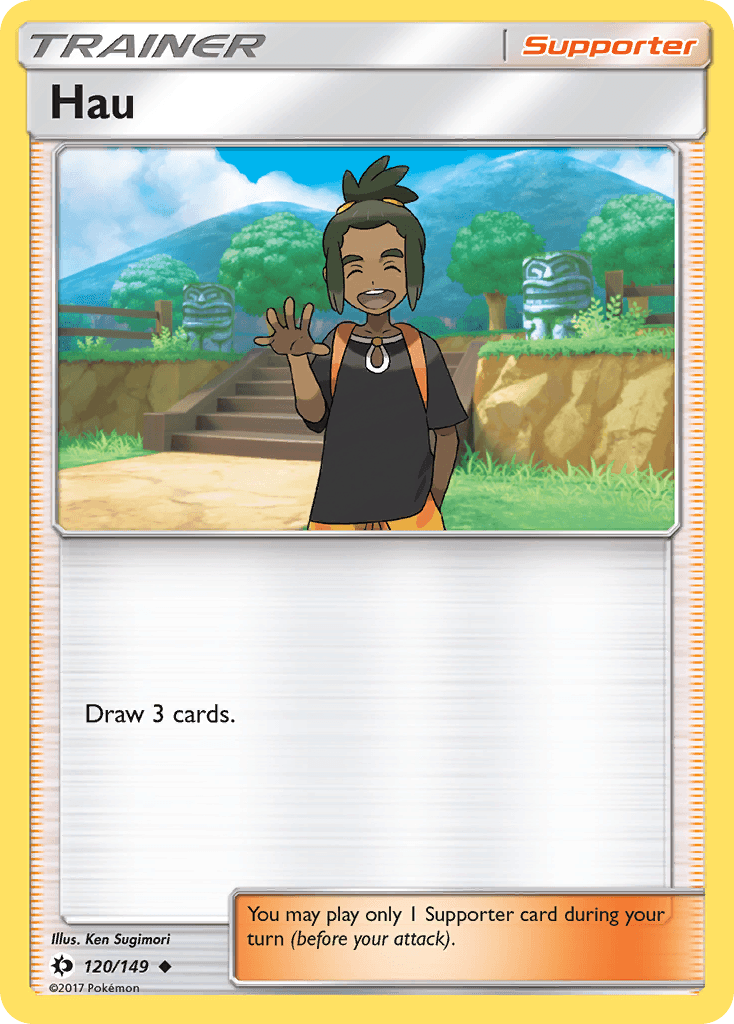 Hau Pokémon card