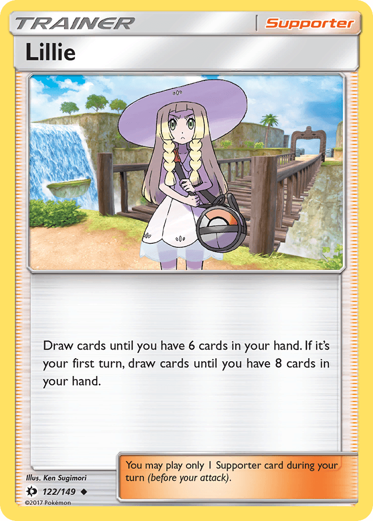 Lillie Pokémon card