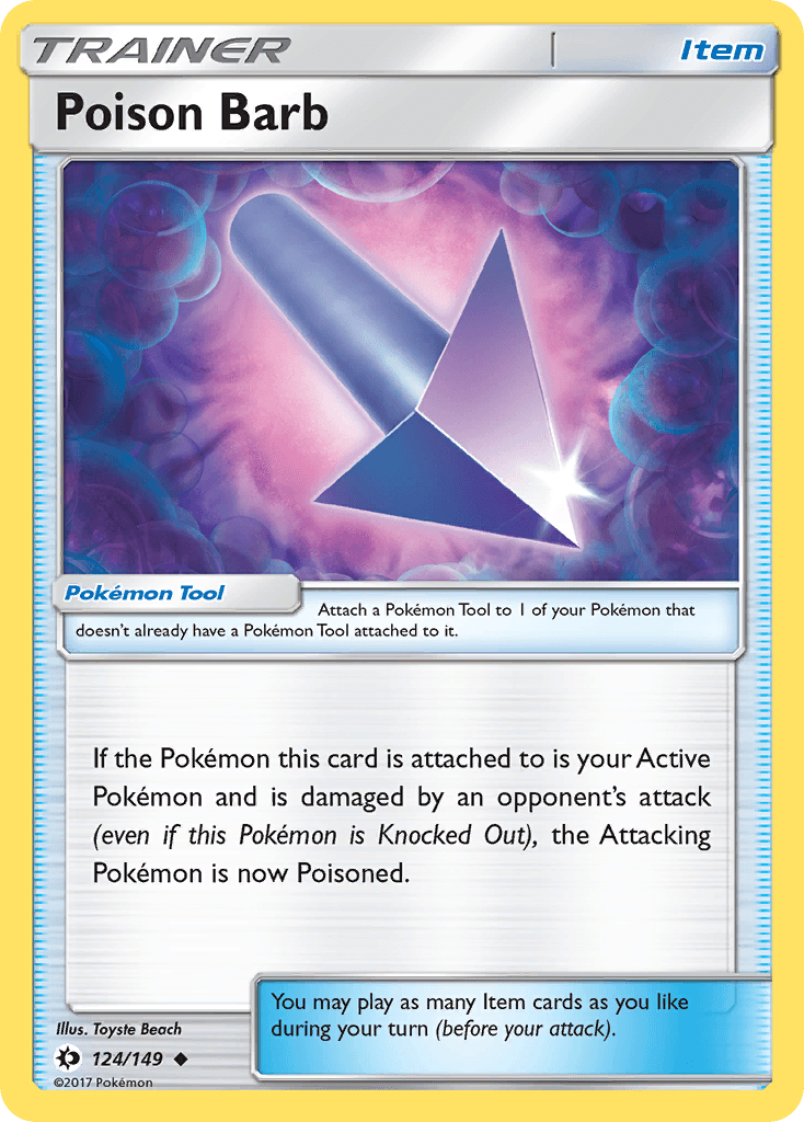 Poison Barb Pokémon card