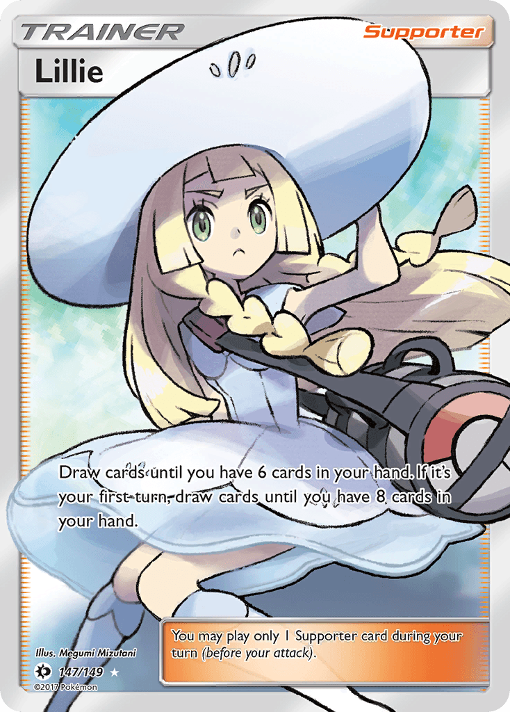 Lillie Pokémon card