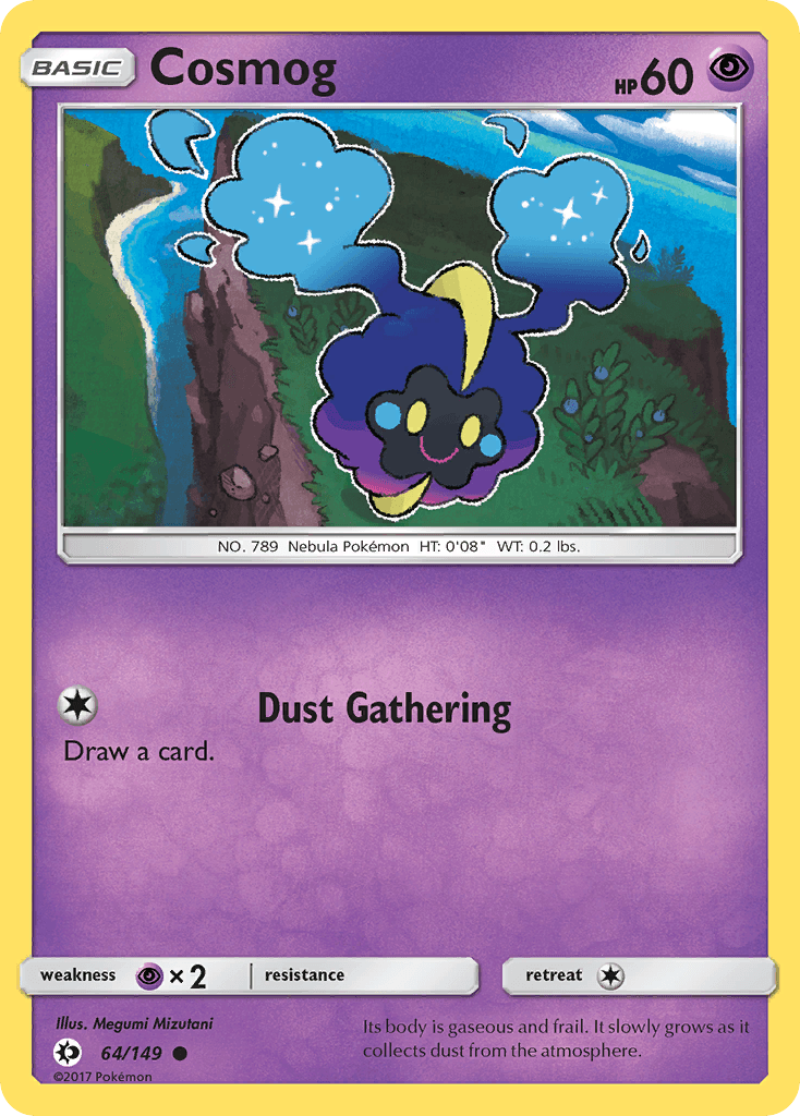 Cosmog Pokémon card