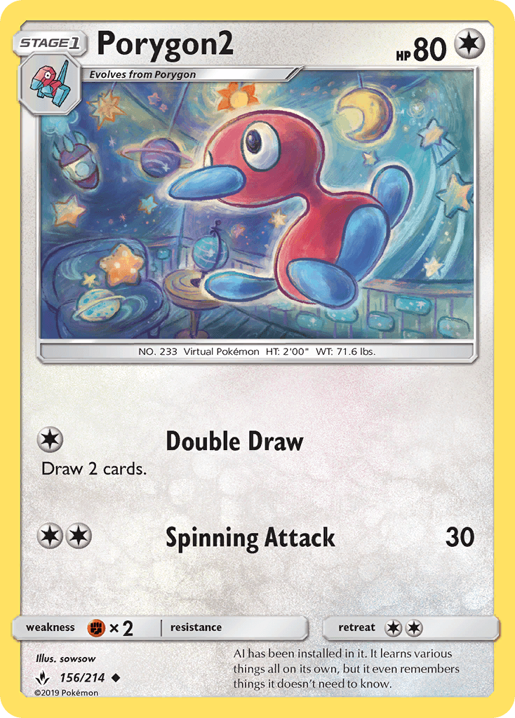 Porygon2 Pokémon card